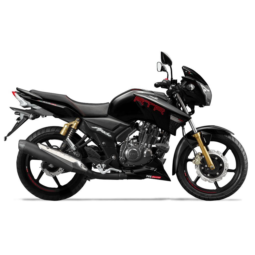 MOTOCICLETA TVS APACHE RTR 180 NEGRO